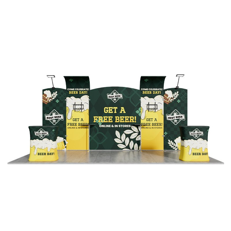 20ft Tension Fabric Display - Kit 10