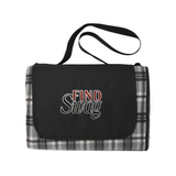 XL Plaid Picnic Blanket - Find Swag