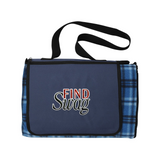 XL Plaid Picnic Blanket - Find Swag