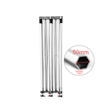 Custom-branded Commercial Grade Canopy – 50mm Hex Frame — 13x26 — frame collapsed