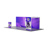 20ft Backlit Lightbox Display - Kit 2 — opposite angle