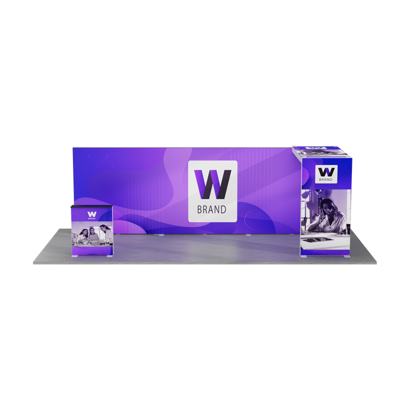 20ft SEG Modular Lightbox Display Kit 2