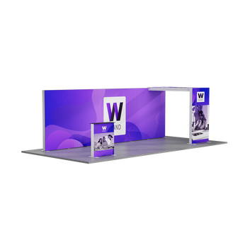 20ft SEG Modular Lightbox Display Kit A