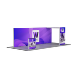 20ft Backlit Lightbox Display - Kit 2 — alternate angle