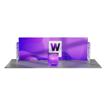 20ft SEG Modular Lightbox Display Kit C