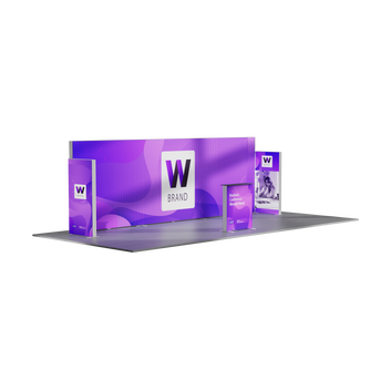 20ft SEG Modular Lightbox Display Kit C