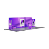 20ft Backlit Lightbox Display - Kit 4 — alternate angle