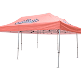 Custom-branded Commercial Grade Canopy – 50mm Hex Frame — 20x20