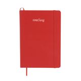 Custom branded FSC Mix Snap Elastic Closure Notebook 5" x 7" for promotional events