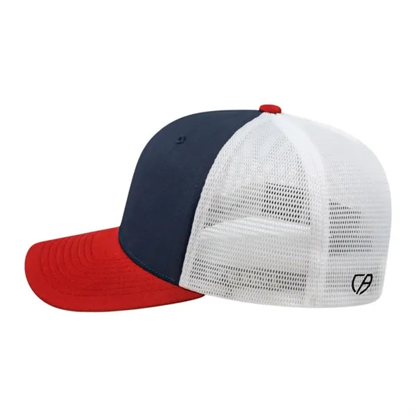 Cap America Premium Trucker Mesh Back Cap