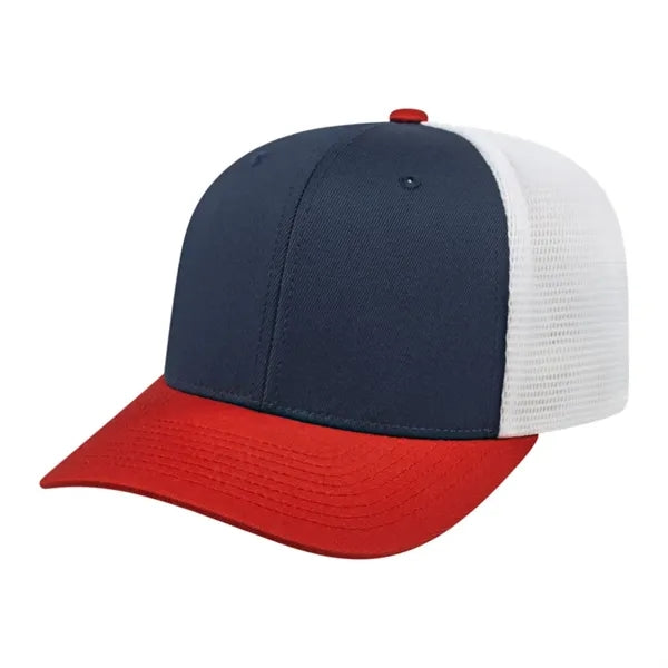 Cap America Premium Trucker Mesh Back Cap