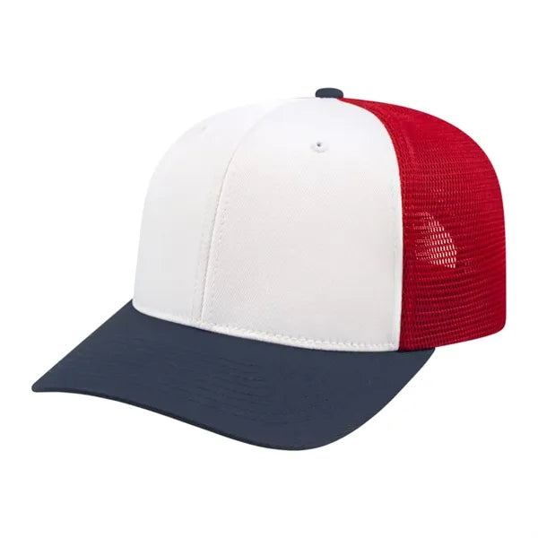 Cap America Premium Trucker Mesh Back Cap