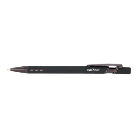 Custom branded Vera Recycled Aluminum Gel Pen for promotional events