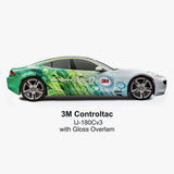 3M Vehicle Wrap Decals — full vehicle wrap using 3M Controltac IJ-180Cv3 cast vinyl with gloss overlaminate