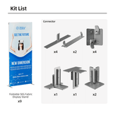 20ft Foldable SEG Display - Kit 4 — component detail 4