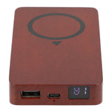 FSC 100% Wood Wireless Charging Pad — branded wireless chargers product view 3