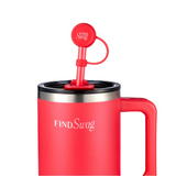 Recycled Silicone Straw Topper - Find Swag
