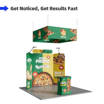 10x10ft Trade Show Booth Kit - 3