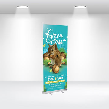 Rollup Banner - 33" x 80" Standard