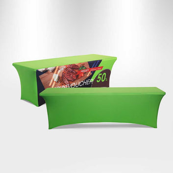 Stretch Fit Dye Sublimated Table Cover