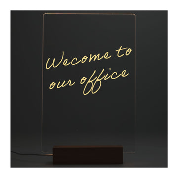 Note Brite Acrylic Dry Erase Board