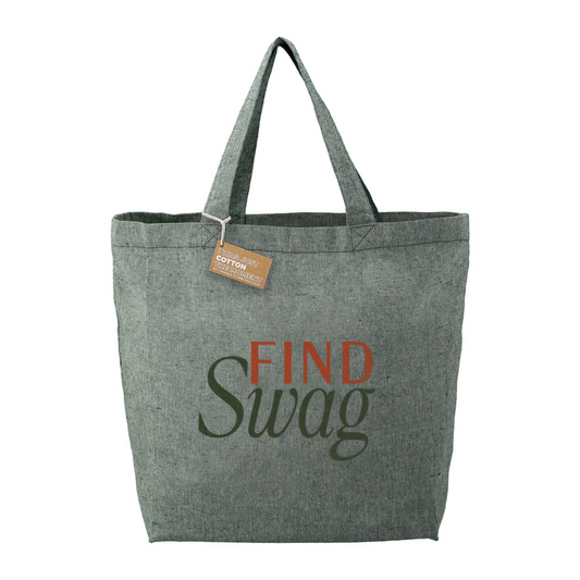 Recycled 5oz Cotton Twill Grocery Tote