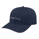 Cap America Perforated Performance Snap Back Cap - Find Swag