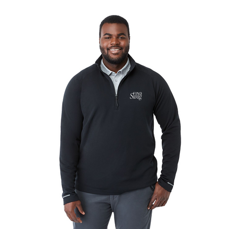 Men's Asgard Eco Knit Performance Quarter Zip - Find Swag