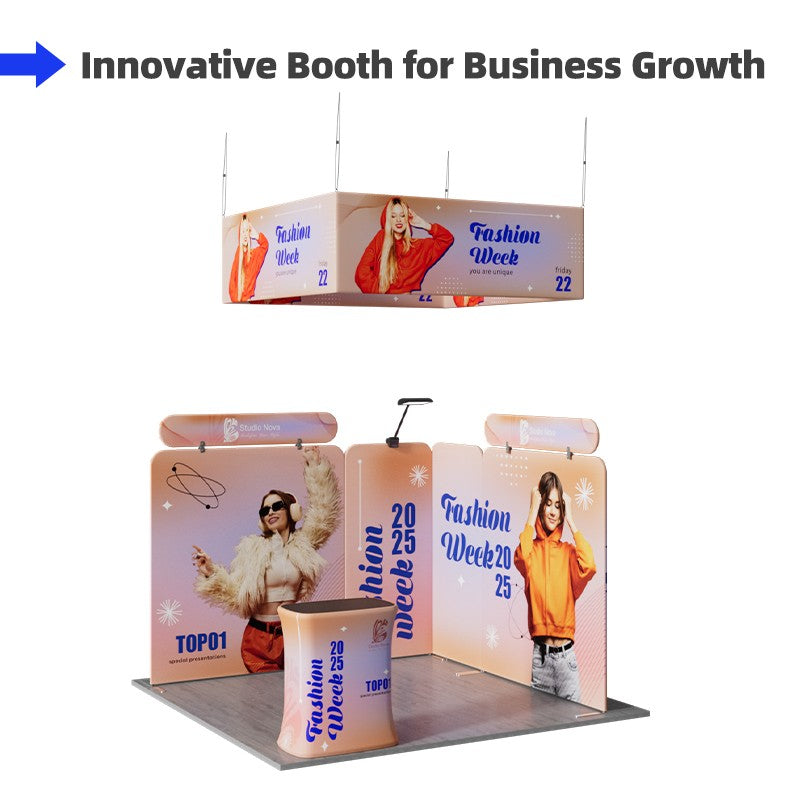 10x10ft Trade Show Booth Kit - 4