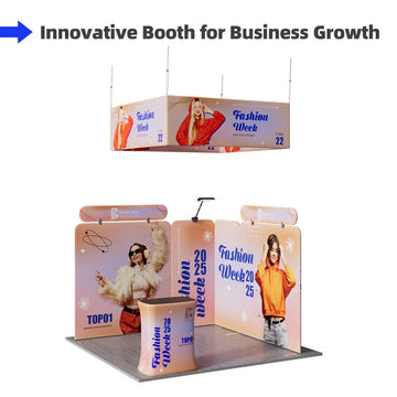 10x10ft Trade Show Booth Kit - 4