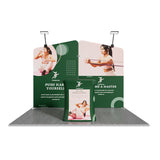 10ft Tension Fabric Display - Kit 5 — alternate angle