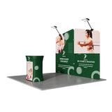 10ft Tension Fabric Display - Kit 5 — opposite angle