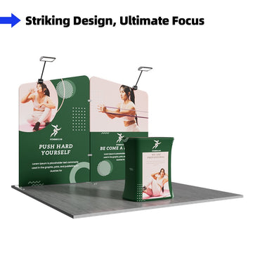 10x10ft Trade Show Booth Kit - 5