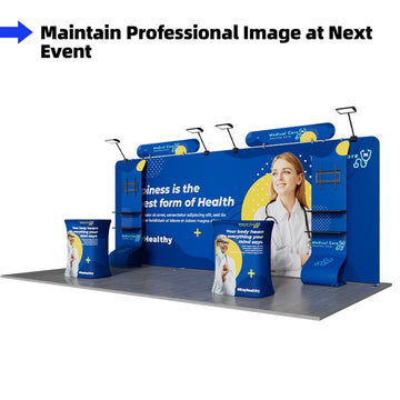 10x20ft Trade Show Booth Kit - 6
