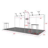 20ft Tension Fabric Display - Kit 7 — component detail 7
