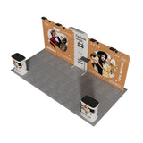 20ft Tension Fabric Display - Kit 7 — opposite angle