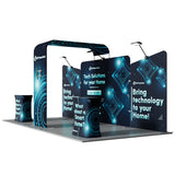 20ft Tension Fabric Display - Kit 8 — alternate angle