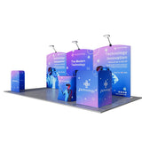 20ft Tension Fabric Display - Kit 9 — alternate angle