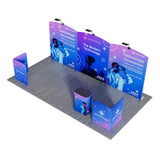20ft Tension Fabric Display - Kit 9 — opposite angle