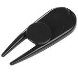 Black Divot Tool with Ball Marker plain