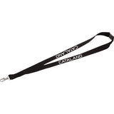 Black Lanyard with Lobster Clip