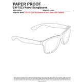 Black Retro Sunglasses