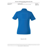 Black Women's DADE Short Sleeve Polo