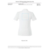 Black Women's DADE Short Sleeve Polo