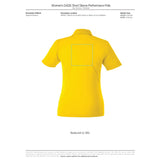 Black Women's DADE Short Sleeve Polo