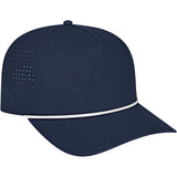 Blue Cap America Summit Perforated Cap with Rope plain