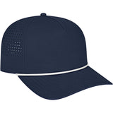 Blue Cap America Summit Perforated Cap with Rope plain
