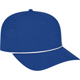 Blue Cap America Summit Perforated Cap with Rope plain