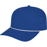 Blue Cap America Summit Perforated Cap with Rope plain