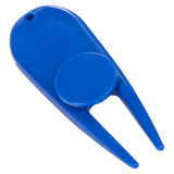 Blue Divot Tool with Ball Marker plain